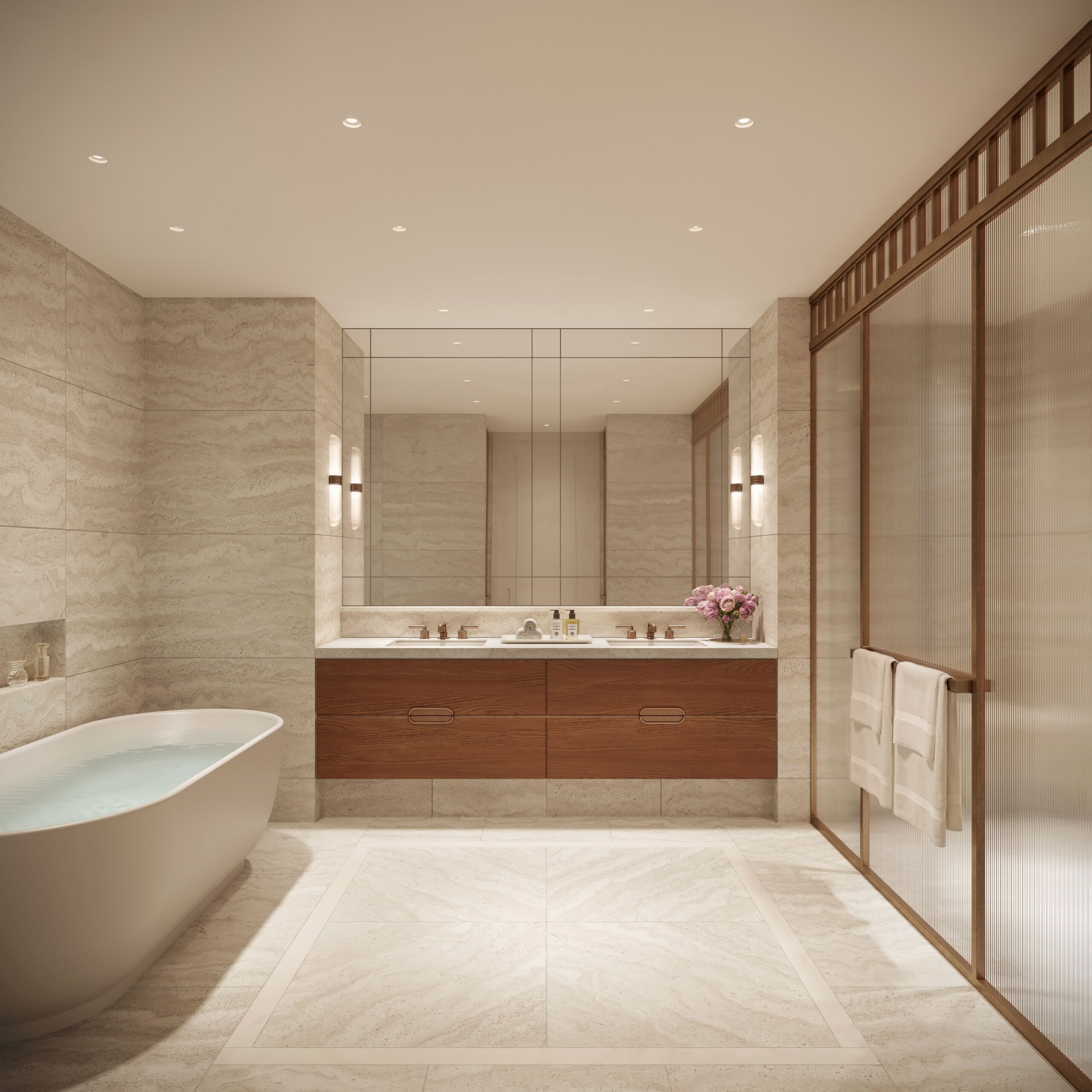 Ocean Terrace Residence Miami Beach - Render Bathroom 2
